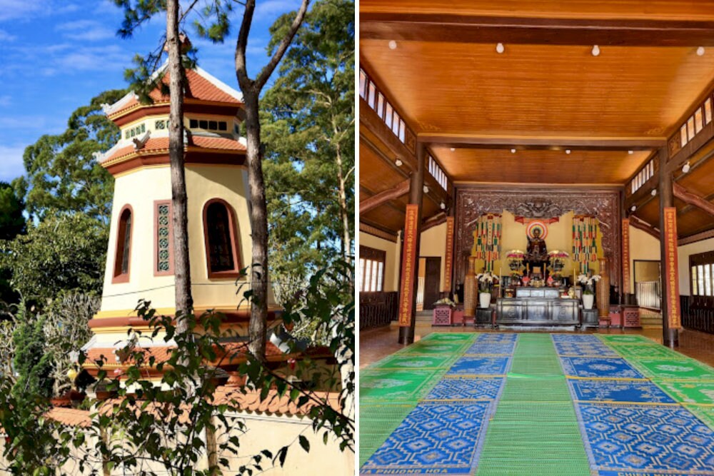 Không gian cổ kính, trang nghiêm